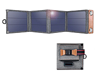 Портативная раскладная солнечная панель 14ВТ для телефона