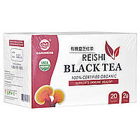 Черный чай с грибом Рейши. Чай Линчжи. Reishi black tea