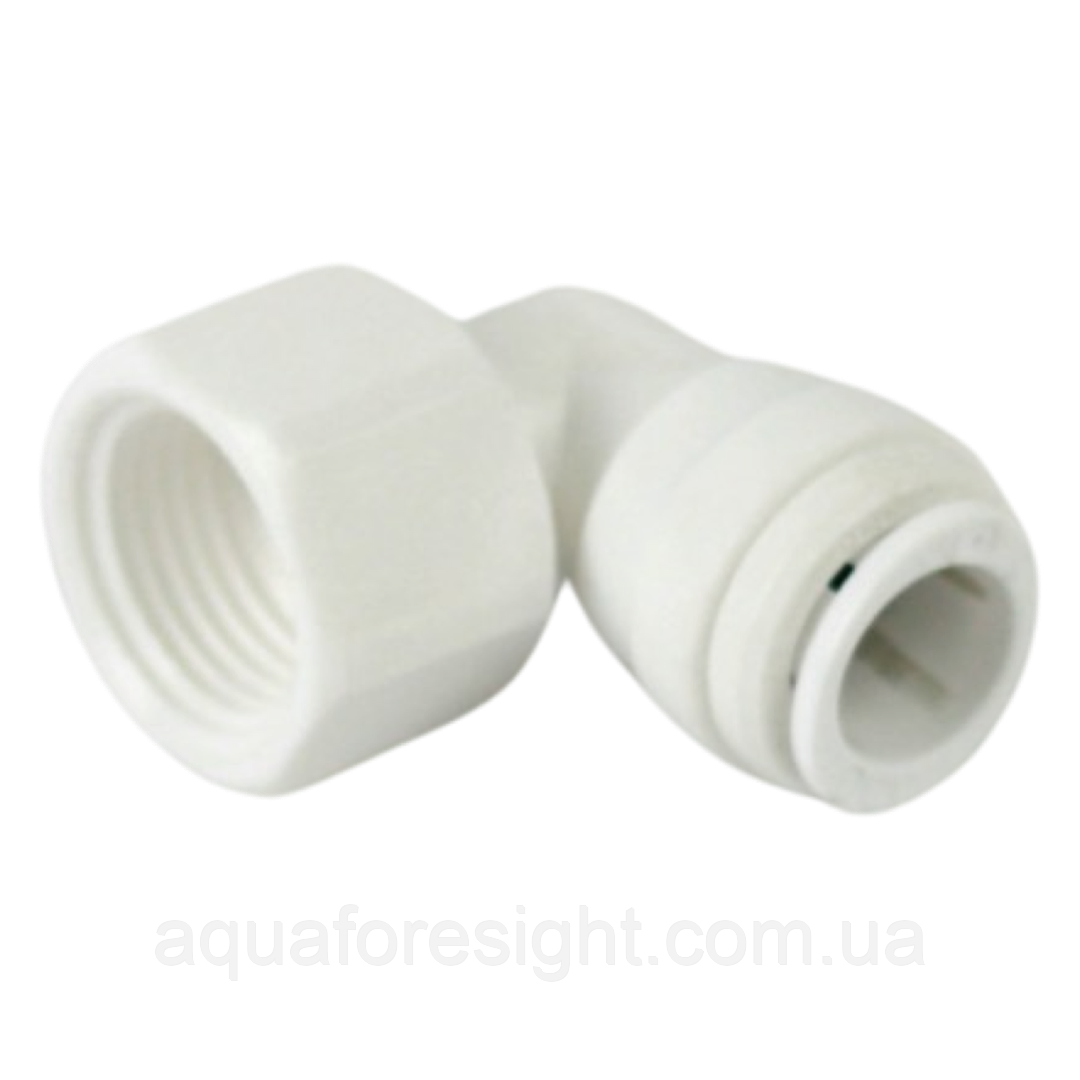 Фітинг кутовий внутрішня різьба 1/2 - 1/2 трубка, фото 1