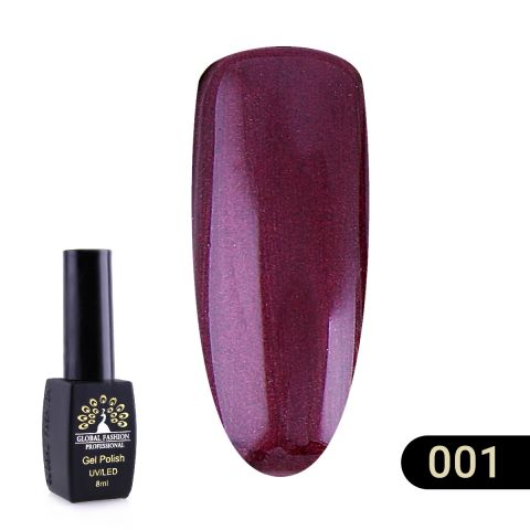 Гель-лак Global Fashion BLACK ELITE №01 , 8 мл