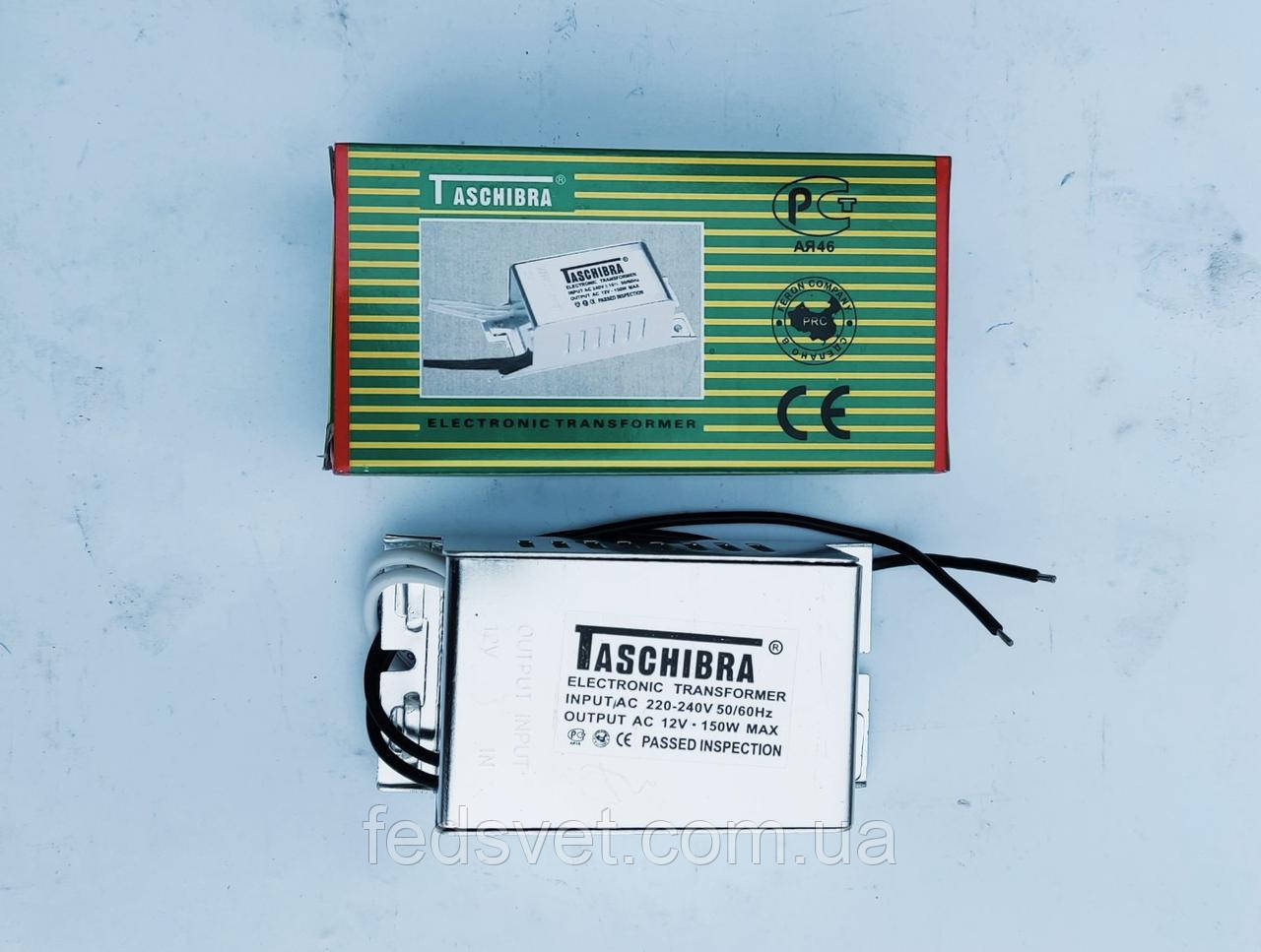 Електронний трансформатор струму TRA25 Taschibra 150W 230V/50Hz, фото 1