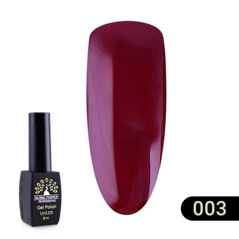 Гель-лак Global Fashion BLACK ELITE №03 , 8 мл