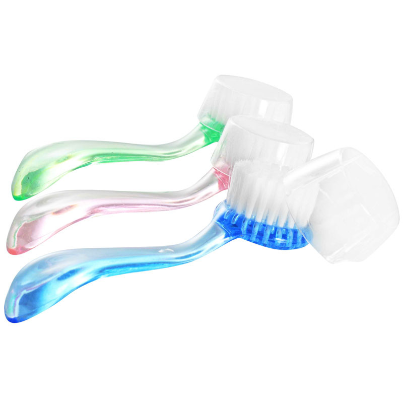 Щітка для нігтів, кругла, з ковпачком