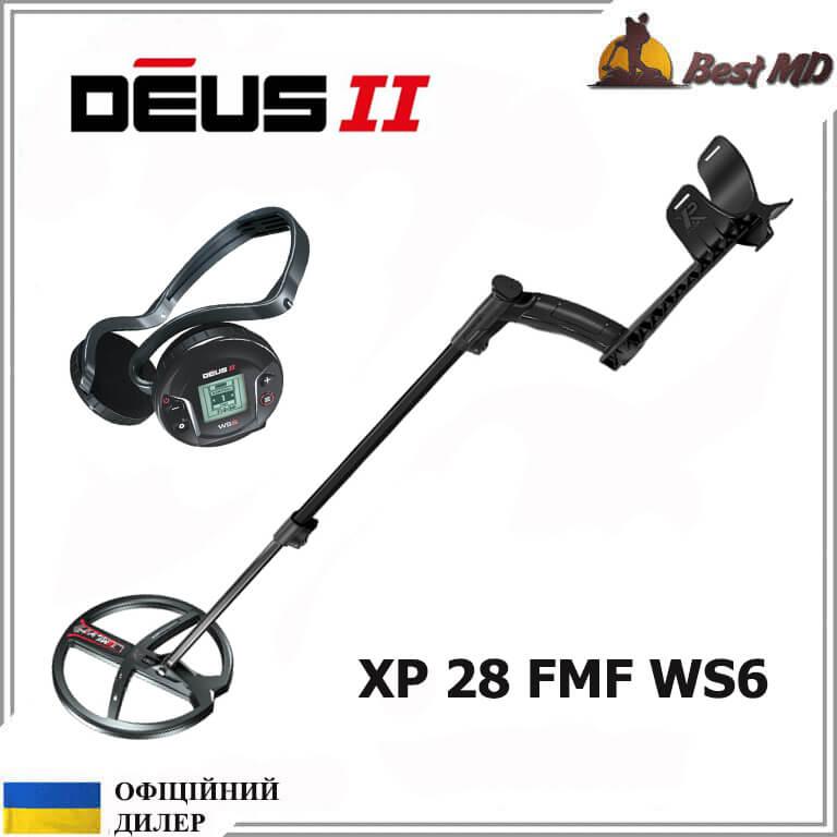 Металошукач XP Deus 2 Lite 28 FMF WS6 Master