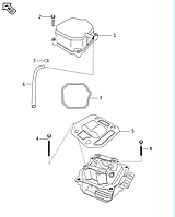 Крышка головки цилиндра Boxer BM 100 ES JV511013