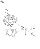 Головка цилиндра Boxer BM 100 ES JB511019