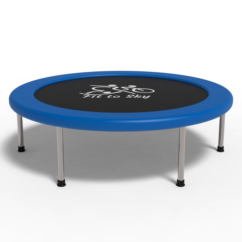Батут кімнатний FitToSky 102 см, Синій