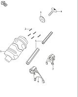 Вилка переключения передач 1 Boxer BM 100 ES JZ561002