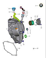 Фильтр масляный Boxer BM 100 ES DD121181