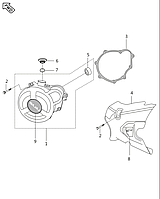 Наклейка переключения передач Boxer BM 100 ES DS161150