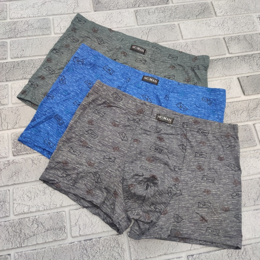 Труси чоловічі боксери р.L-3XL ILASHION 7979 бавовна+бамбук 30036469