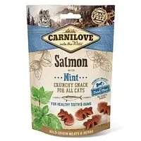 Лакомство для кошек Carnilove Salmon with Mint с лососем и мятой 50 г