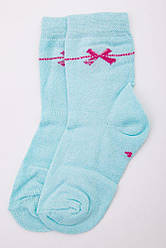 Дитячі шкарпетки для дівчаток м'ятного кольору 167R620