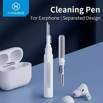 Очисна ручка зі щіткою для Airpods, фото 1