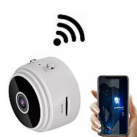 Wsdcam A9 White 720P беспроводная охранная мини WiFi IP камера с батареей.