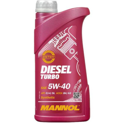 Моторна олива Mannol Diesel TURBO 5W-40 1 л (MANNOL 5W-40 CG-4/SJ)