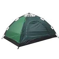 Автоматическая 6-ти местная палатка 2 х 2,5 метра | Самораскладывающаяся палатка для кемпинга - Зеленая
