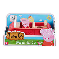 Лицензионный Деревянный игровой набор Peppa - Машина Пеппы 07208