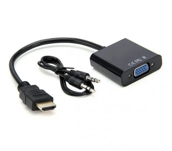 HDMI VGA+AUX конвертер адаптер перехідник активний процесор