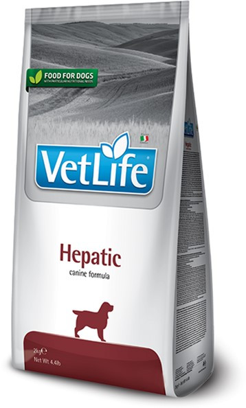 Сухий лікувальний корм для собак Farmina Vet Life Hepatic 2 кг (у разі хронічної печінкової недостатності)