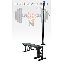 Лавка для жиму регульована з Мачтою для тяги