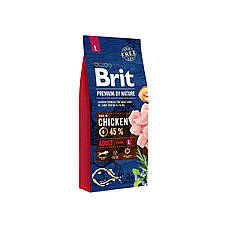 Сухий корм для дорослих собак великих порід Brit Premium Dog Adult L 8 kg