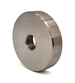 ODF-06-28-01-L10 Тримач для скла (дистанція) L10 мм, d50 мм, різьбa М10, матовий