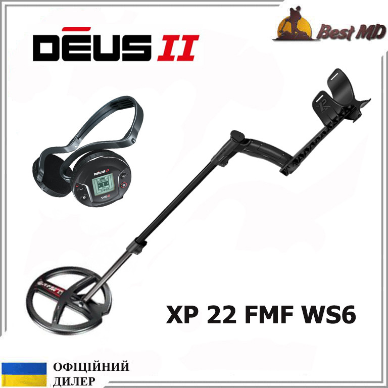 Металошукач XP Deus 2 Lite 22 FMF WS6 Master