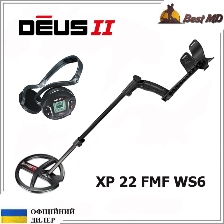 Металошукач XP Deus 2 Lite 22 FMF WS6 Master, фото 1