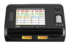 Зарядний пристрій Дуо ToolKitRC M6D 500W 15A 1-6S без блока живлення