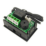 Цифровий вбудований регулятор температури W2809, -50 ~ +110 °C, 12 В, 10 A, фото 2