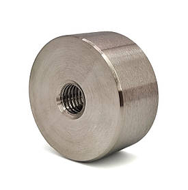 ODF-06-36-01-L20 Тримач для скла (дистанція) L20 мм, d50 мм, різьба М12, матовий