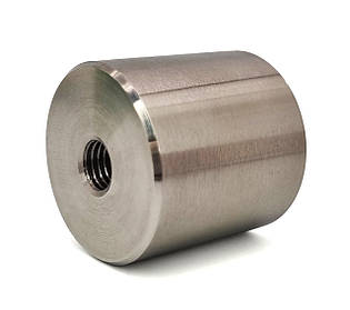 ODF-06-36-01-L40 Склотримач для скла (дистанція) L40 мм, d50 мм з різьбою М12, матовий