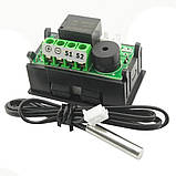 Цифровий вбудований регулятор температури W2809, -50 ~ +110 °C, 12 В, 10 A, фото 3