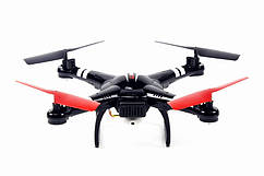 Квадрокоптер WL Toys Q222K Spaceship з барометром і камерою Wi-Fi (чорний)