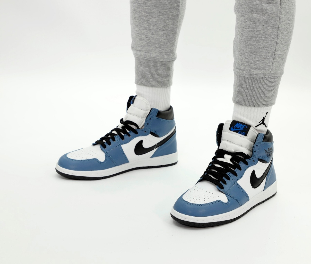 Blue black and white retro best sale 1