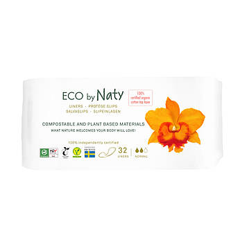 Органічні щоденні прокладки Eco by Naty Normal 32 шт