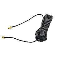 Подовжувач антени SMA 5 метрів для 4G 3G GSM Wi Fi роутера, модему, кабель коаксіал RG174, фото 2