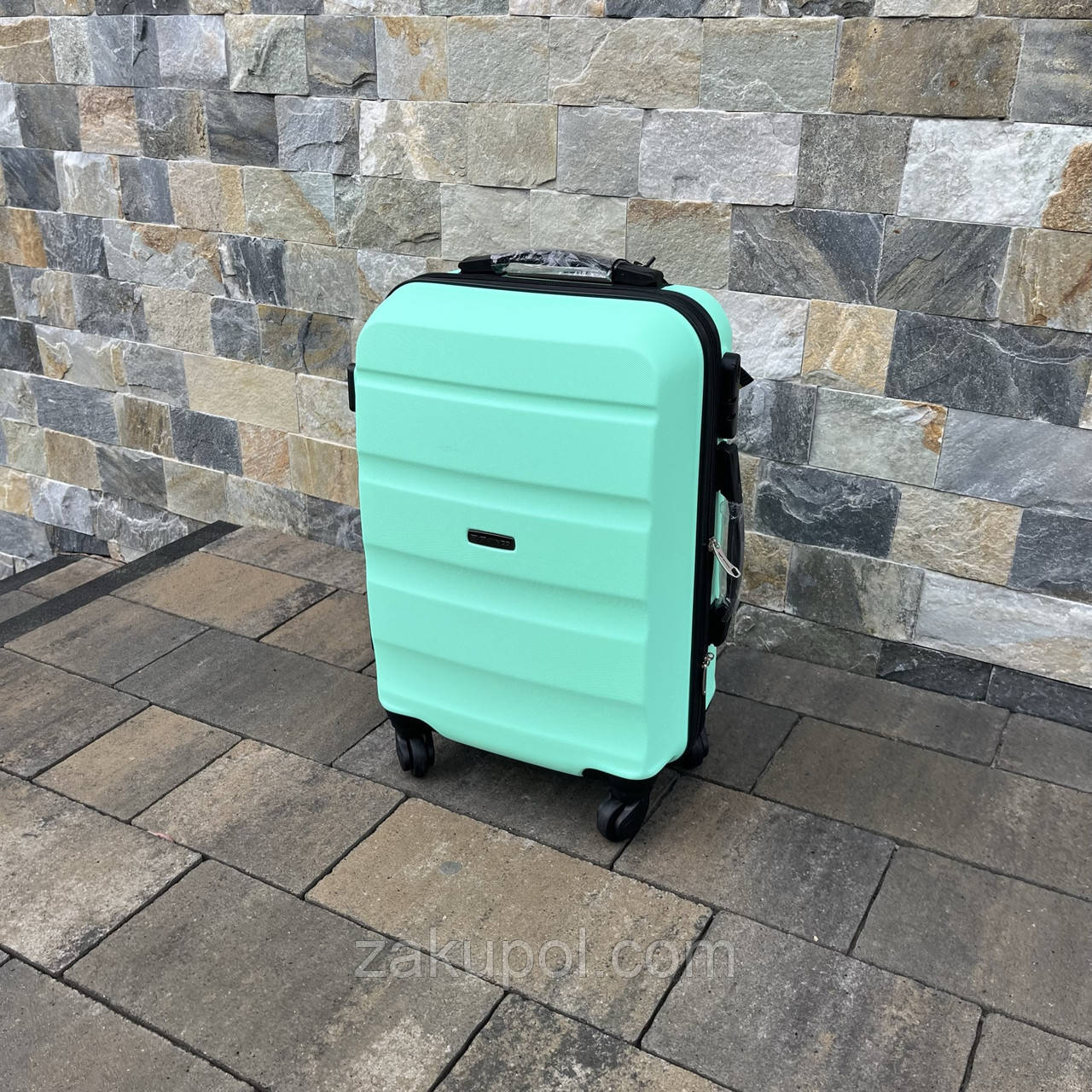 Валіза дорожня мала Wings AT01 S М'ятний, фото 1