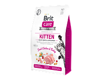 Brit Care Cat Kitten Healthy Growth & Development без/зер гипоаллерген.корм для котят и кормящих кошек 0.4кг