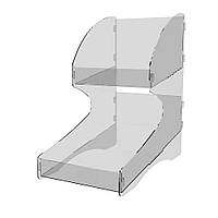 Підставка вітрина EKOSTAR під батончики настільна 150х276х260