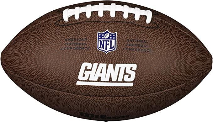 Мяч для американского футбола Wilson NFL New York Giants композитная кожа (WTF1748XBNG) - фото 2 - id-p1685560884