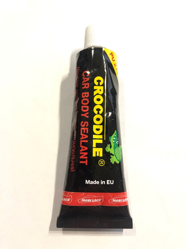 Герметик поліуретановий шовний Білий 60g "Crocodile" (білий ковпачок), фото 1
