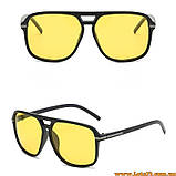 Поляризаційні окуляри антифари для водіїв нічні + денні з поляризацією антивідблисків аналог Polaroid, фото 5