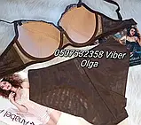 Комплект жіночої спідньої білизни Balaloum 9405 коричневий 80C, фото 5