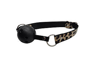 Набір MAI BDSM STARTER KIT No 75 Leopard: плеч, кляп, наручники, маска, нашийник, мотузка, затискачі, фото 3