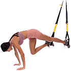 Тренувальні підвісні петлі TRX PRO PACK P3 FI-3727-06 чорний-жовтий, фото 5