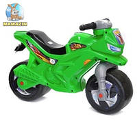 Мотоцикл 2-х колесный с сигналом, зеленый 501В3ЗЕЛЕН