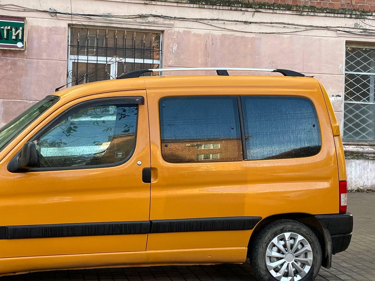 Рейлінги для Peugeot Partner 1996-2008 (хром), фото 1