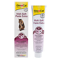 GimCat Malt-Soft Paste Extra (ДжимКет Мальт Софт) Паста для виведення шерсті та моторики шлунка для котів